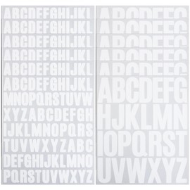 1 Inch 2 Inch Letter Sticker Self-Adhesive Alphabet Stickers