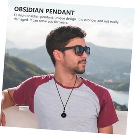 TOVINANNA Traditional Crystal Necklace Pendant Necklace for Women Men Fashion Jewelry Safe Stone Decor