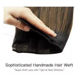 Hotbanana Extensiones Cabello Natural 95gr 16in 1pz Negro Natural Y Ca