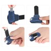 Articulated toe protector, foot support, big toe fixation band orthosis,