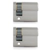 GERCAR Pro Profile Cylinder, 30/10 mm, Half Cylinder, Keyed Alike,