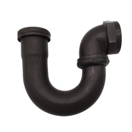 Westbrass D402LA-12 1-1/2" Brass LA Code P-Trap, Oil Rubbed Bronze