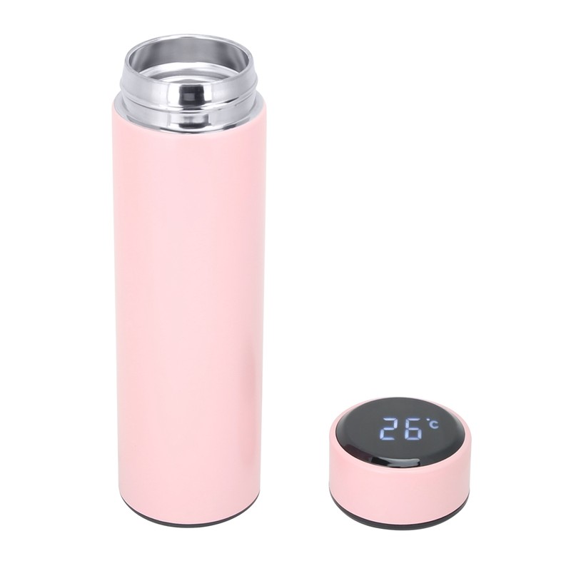 500ml Stainless Steel LED Vacuum Cup Insulated Water Bottle with