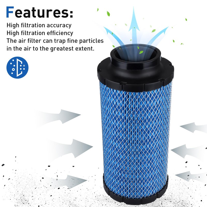 2 pcs Air filter 1241084 2882234 for Polaris RZR XP1000/XP