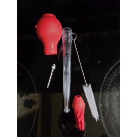 Unknown Commercial Grade Turkey Baster Meat Baster Silicone Bulb Injector BBQ Brush