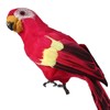 Simulation Feather Parrot Beautiful Artificial Bird Decor Party Garden Home