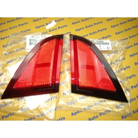 Toyota MR2 Red Rear Corner Side Marker Lights Left and Right OEM New 1993-1995