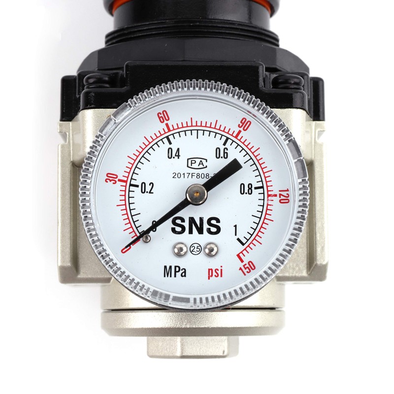 SNS AR4000-N04 Female Thread 1/2 NPT Air Pressure Regulator 0-150