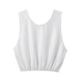 Sportime Mesh Scrimmage Vest - Youth Size - White