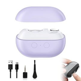 Electric Nail Clipper, Electric Nail Clippers for Seniors, Baby and Adults, 2026 New Upgraded 3-in-1 Automatic Nail Clippers with LED Light and Storag