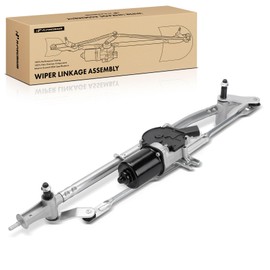 A-Premium Front Windshield Wiper Motor and Linkage Assembly Compatible with Dodge Grand Caravan & Chrysler Town & Country, 2008 2009 2010 2011