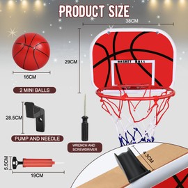 OAKENCREST Mini Basketballkorb Indoor füRs Zimme