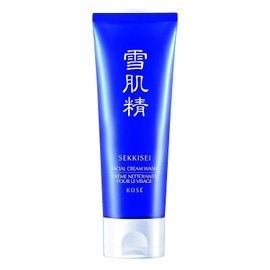 SEKKISEI Crema facial de lavado, limpiador facial hidratante y cremoso, fórmula de espuma suave que elimina las impurezas, las células muertas de la piel y el exceso de aceite para todo tipo de piel, 4.5 onzas