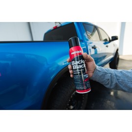 Mothers Back-to-Black Trim & Plastic Restorer, 10 oz. Aerosol — Removes Oxidation, Dirt & Wax Residue – Restores Faded Trim & Provides Long-Lasting Protection (06110)