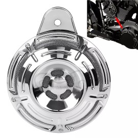 Unbranded Chrome Horn Speaker Cover For Harley Twin Cam Softail Touring Sportster 883 1200