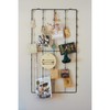 Creative Co-Op Metal Photo/Card Holder with 3 Postcards