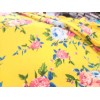 Color Selection Yellow Roses Jersey Knit Fabric Apparel Floral Poly