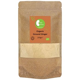 Organic Ginger Ground - Certified Organic - by Busy Beans Organic (250g)