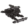 Raindrip 312050B Drip Irrigation Fittings Single Barbed Coupling Connectors, 1/4-Inch,