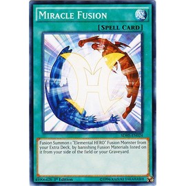 Yu-Gi-Oh! - Miracle Fusion (SDHS-EN024) - Structure Deck: HERO Strike - 1st Edition - Common