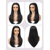 eool Layered Wig Face-Framing Glueless Wigs Human Hair Pre Plucked