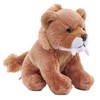 Wild Republic Pocketkins Eco Smilodon, Stuffed Animal, 5 Inches, Plush