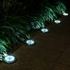 Solpex Solar Ground Lights , 8 LED Solar Powered Disk