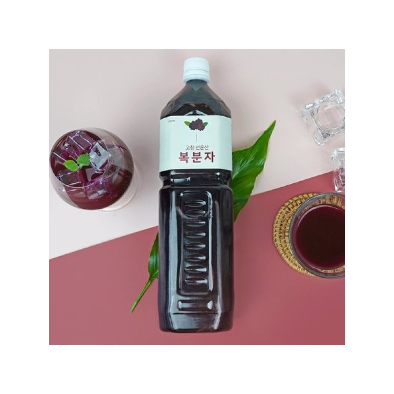 Migam Miso 고창토박이가 만든 햇 복분자원액 엑기스 1.5L/선물구성 Gochang Native's