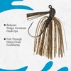 Reaction Tackle Lead Flipping Jig- 1/4oz- Perch (3 Pack)