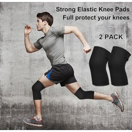 Rodillera de compresión para mujeres y hombres, rodilleras para dolor de rodilla, rodillera para correr, soporte de rodilla para dolor de articulación