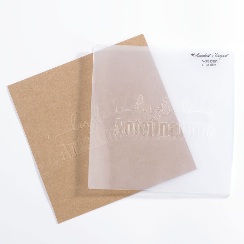 Vaessen Creative Embossing folder.