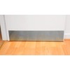 Kick Plates Aluminium British Made (Single with Screw Set)
