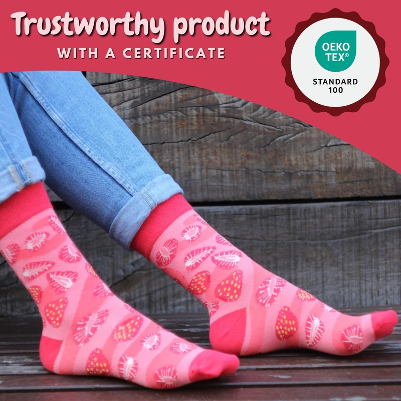 soxo Jam Socks Women's Gifts for Women Funny Gift Women