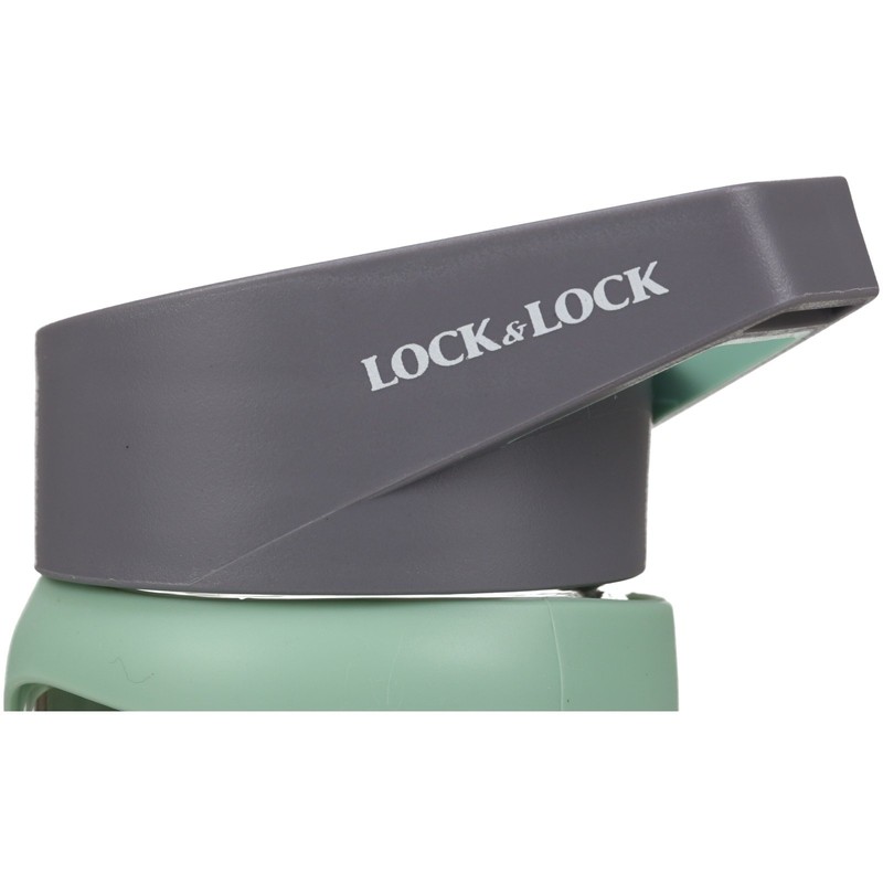 Lock & Lock Heat-Resistance X-Band Glass Bottle 17 oz (Green)