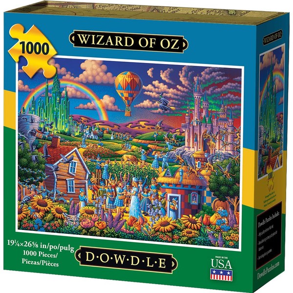 Dowdle Jigsaw Puzzle - Wizard of Oz - 1000 Piece