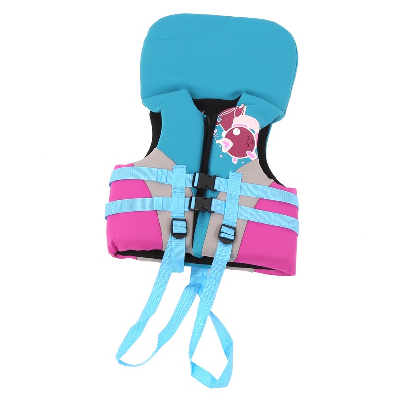 Children Swimming Life Jacket Buoyancy Adjustable Safety Vest Flotation Swimming