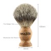 Anbbas Shaving Brush, Handmade Pure Badger Hair Brush with Natural