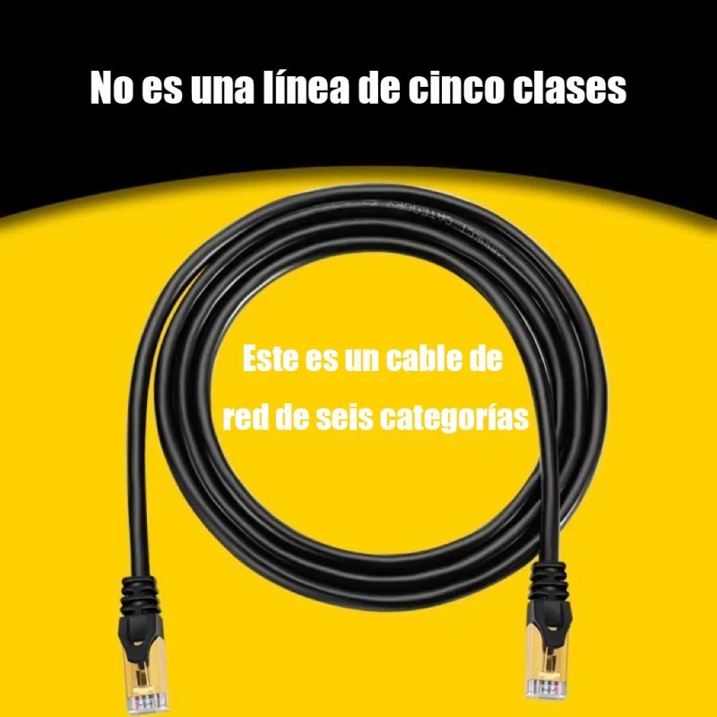 Cable Ethernet Red Lan 20m Reforzado Cat6 Internet Rj45 Utp