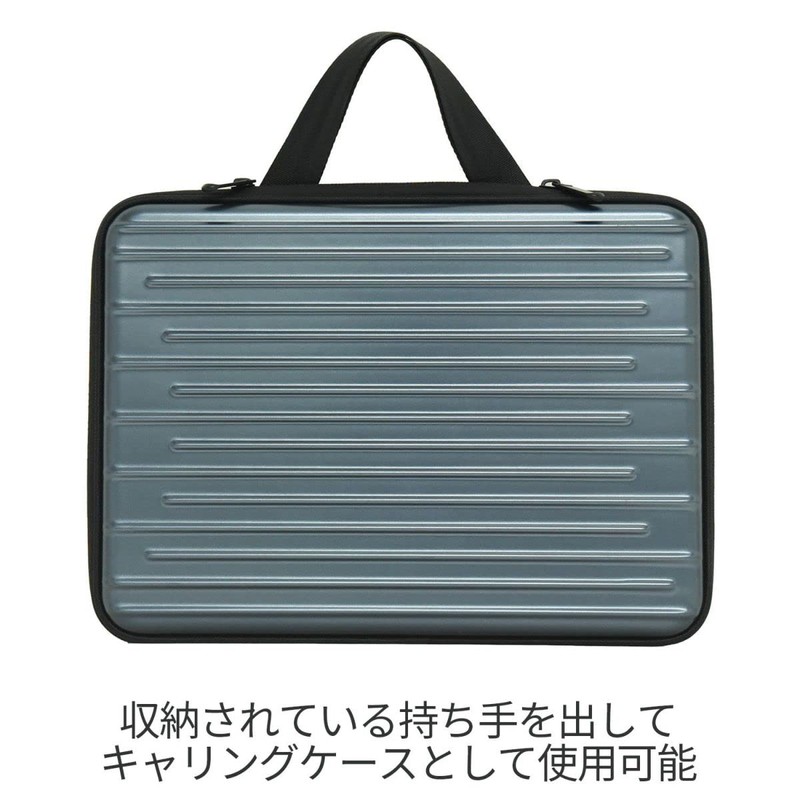 KING A-SCLP-13 BG Computer Case, Semi Hard 13 Inches, Blue