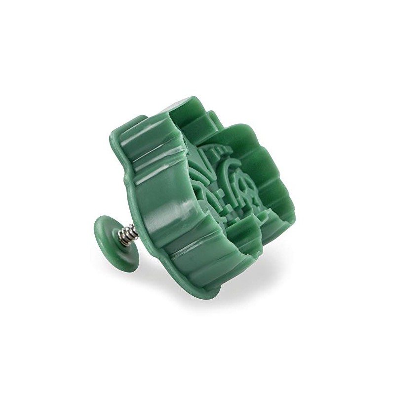 Städter 171848 Tractor Cookie Cutter, Plastic, 6.5 cm, Green