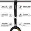 POWER GUIDANCE Battle Rope Anchor Strap Kit, Fit 1.5“/2" Battle