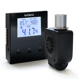 briidea Smart Gun Safe Dehumidifier with Real-Time Temperature Humidity Display, Protects Your Valuables Against Moisture And Corrosion, Perfect For Safes Up To 300 Cubic Feet