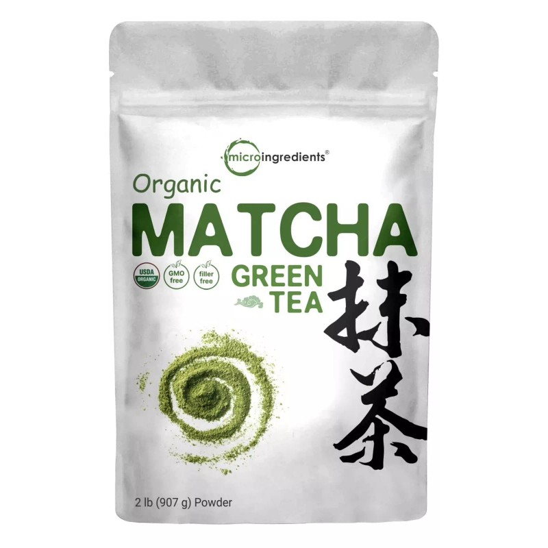 Matcha DNA Organic Matcha Green Tea Powder, 2 Pound (32