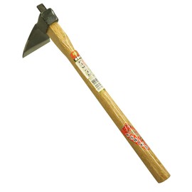 Asaka Kogyo 152239 Gold Elephant One-Handed Hoe, Main Unit: Depth 14.2 inches (36 cm), Main Unit: Height 7.5 inches (19 cm), Main Unit: Width 2.0 inches (5 cm)