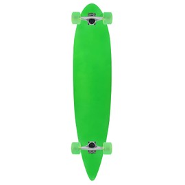 Moose Pintail 9" x 43" Longboard Neon Green Complete