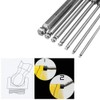 Broppe 7pcs SAE Ball End Hex Screwdriver Bit Set Hex