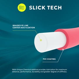 SF WF5F 100FT Fly Fishing Line Weight Forward Floating Fly Line for Fly Fishing Double Welded Loops Pink