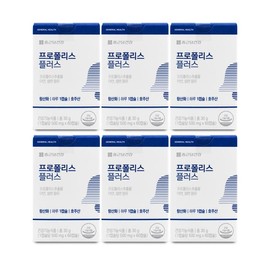 [Chong Kun Dang Health] Chong Kun Dang Health Propolis Plus 500mg x 60 capsules x 6 boxes I / [종근당건강] 종근당건강 프로폴리스 플러스 500mg x 60캡슐 X 6박스 I