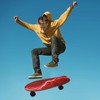 Nander Thunder Lightning Red Skateboard Grip Tape Sheet,Non Slip Waterproof