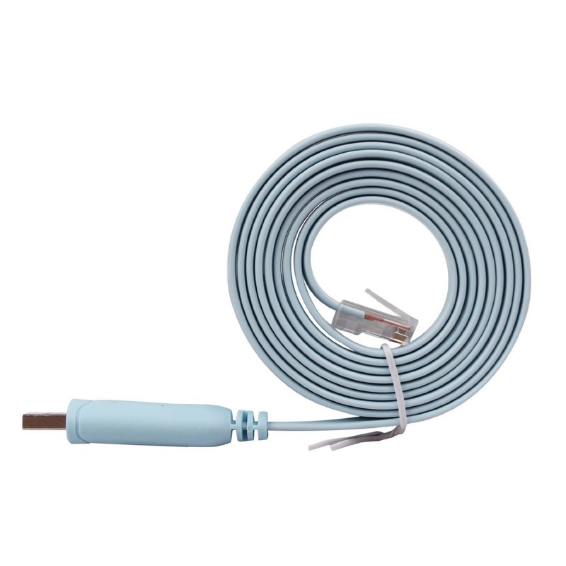 RoutersWholesale - FTDI USB Console Cable USB to RJ45 Cable